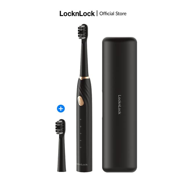Bàn chải điện Lock&Lock Sonic Electric Toothbrush 35,000 VPM 5 chế độ ENR321BLK - Ảnh 8