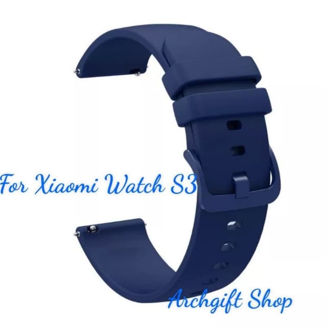 [ for Xiaomi Watch S3 & S4 47mm ] Dây silicon 22mm dành cho Đồng hồ Xiaomi Watch S3 và S4 47mm - Ảnh 4