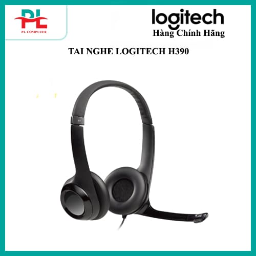 Tai nghe Logitech H390 USB - Hàng Chính Hãng - Ảnh 7