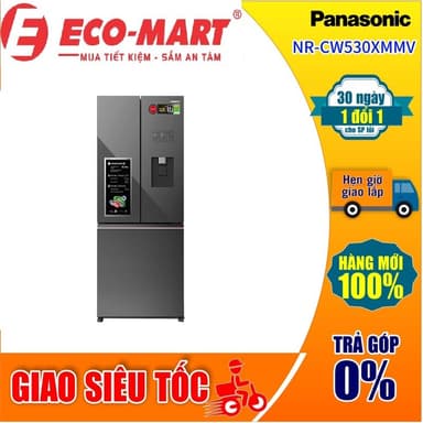 So sánh giá Tủ lạnh Panasonic Inverter 495 lít Multi Door PRIME+ Edition NR-CW530XMMV rẻ nhất?