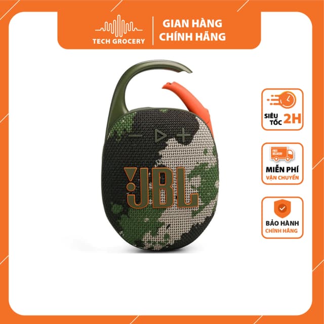 Loa Bluetooth JBL CLIP 5 Chính Hãng PGI Phân Phối - Bảo hành 12 tháng. - Ảnh 1