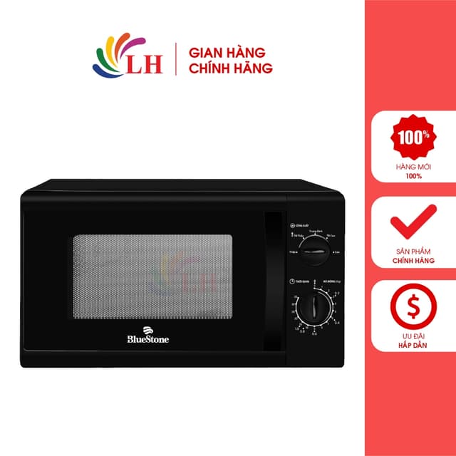 Lò vi sóng Bluestone 20 lít MOB-7708B - Hàng chính hãng - Công Suất 1200W Dung Tích 20L - Ảnh 1