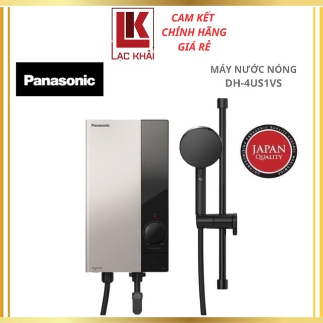Máy nước nóng trực tiếp không bơm 4500W Panasonic 4500W DH-4US1VS - Hàng chính hãng - Ảnh 2