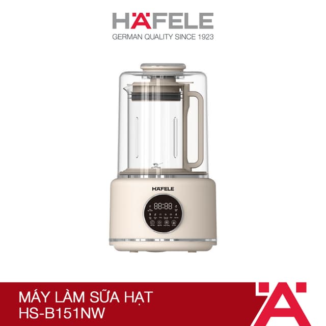 [Live] Máy làm sữa hạt Hafele HS-B151NW - 535.43.485 - Ảnh 4