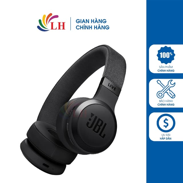 Tai nghe chụp tai Bluetooth JBL Live 670NC LIVE670NC - Hàng chính hãng - Ảnh 4