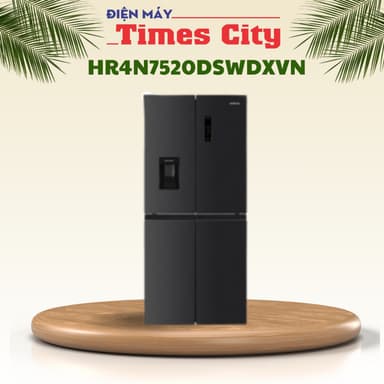 So sánh giá Tủ lạnh Hitachi Inverter 464 lít Multi Door HR4N7520DSWDXVN rẻ nhất?