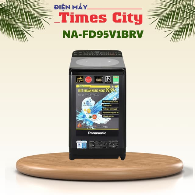 Máy giặt Panasonic Inverter 9.5 Kg NA-FD95V1BRV Mới 2020 - Ảnh 5
