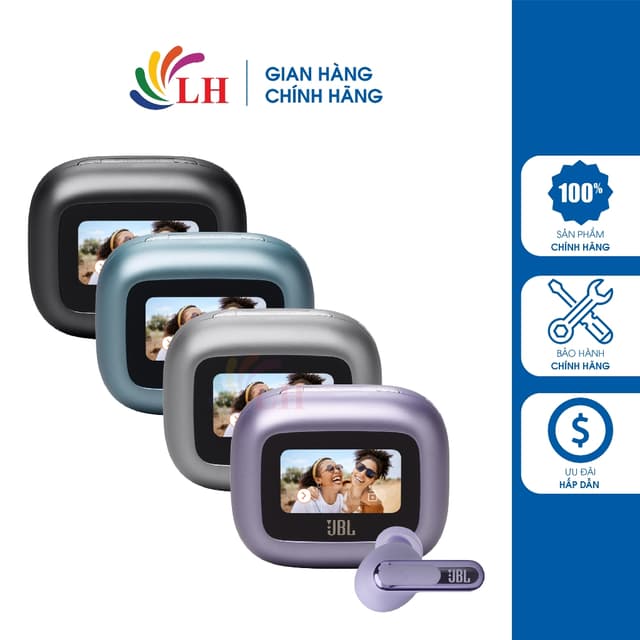 Tai nghe Bluetooth True Wireless JBL Live Beam 3 - Hàng chính hãng - Ảnh 6
