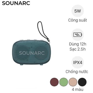 So sánh giá [SHIP HỎA TỐC] Loa Bluetooth Sounarc P1 Portable Speaker Bảo Hành 12 Tháng rẻ nhất?