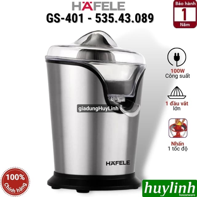 Máy ép vắt cam Hafele GS-401 - 535.43.089 - 100W - Sharp J130 - Ảnh 8