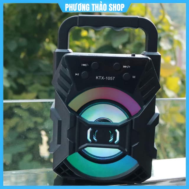 Loa Bluetooth mini KTS-1057 / CL90 nhỏ gọn âm thanh siêu hay đèn led nhấp nháy Hỗ trợ cắm thẻ nhớ, USB Nhiêu màu sắc - Ảnh 12