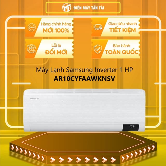 AR10CYFAAWKNSV - Máy lạnh Samsung Wind-Free Inverter 1 HP AR10CYFAAWKNSV - HÀNG CHÍNH HÃNG - Ảnh 4