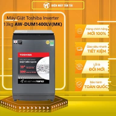 So sánh giá AW-DUM1400LV(MK) - Máy Giặt Toshiba Inverter 13 KG AW-DUM1400LV(MK) - GIAO TOÀN QUỐC rẻ nhất?