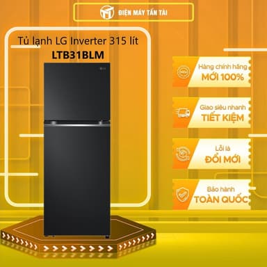 So sánh giá [TẤN TÀI LĐ 0Đ] LTB31BLM - Tủ Lạnh LG Inverter 315 Lít LTB31BLM - BẢO HÀNH CHÍNH HÃNG rẻ nhất?