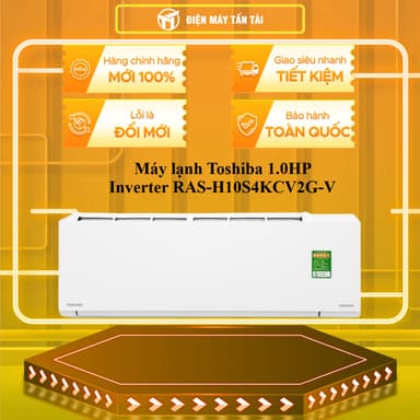 So sánh giá RAS-H10S4KCV2G-V /RAS-H10S5KCV2G-V / RAS-H10Z1KCVG-V - Máy lạnh Toshiba 1.0 HP Inverter - GIAO TOÀN QUỐC rẻ nhất?