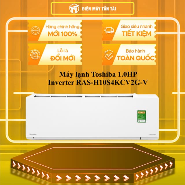 RAS-H10S4KCV2G-V /RAS-H10S5KCV2G-V / RAS-H10Z1KCVG-V - Máy lạnh Toshiba 1.0 HP Inverter - GIAO TOÀN QUỐC - Ảnh 8