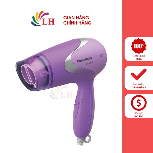 Máy sấy tóc Panasonic EH-ND13-V645 - Hàng chính hãng - Ảnh 1