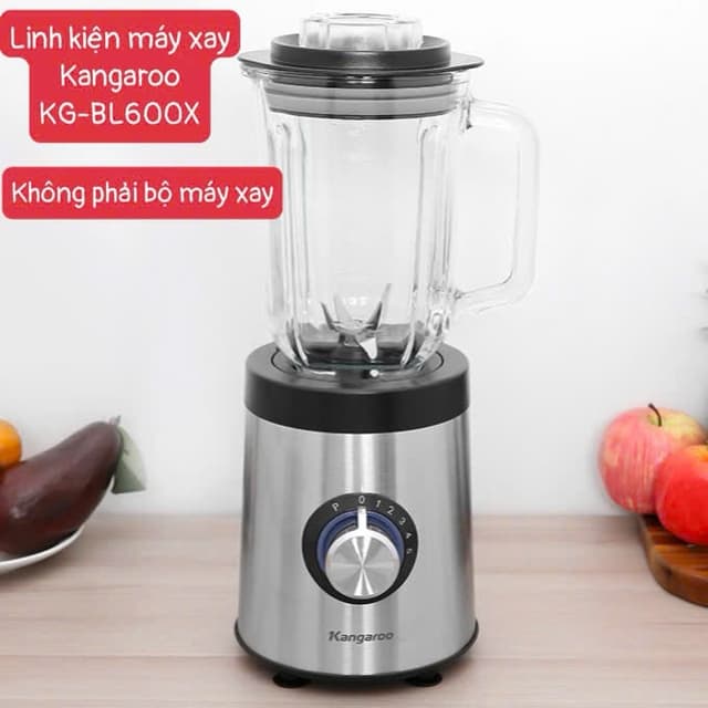 🍀Phụ kiện chính hãng🍀 Cối thuỷ tinh, dao xay máy xay sinh tố Kangaroo KGBL600X - Ảnh 1