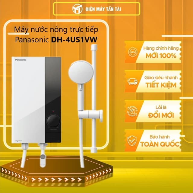 DH-4US1VW / DH-4US1VS - Máy Nước Nóng Trực Tiếp Panasonic DH-4US1VW / DH-4US1VS 4500W - Ảnh 12