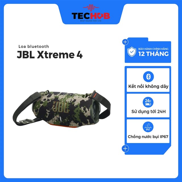 Loa bluetooth di động kháng nước XTREME 4 - Hàng Chính Hãng - Ảnh 1