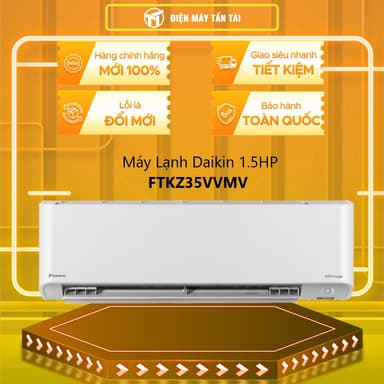 So sánh giá FTKZ35VVMV - Máy lạnh Daikin Inverter 1.5 HP FTKZ35VVMV - GIAO TOÀN QUỐC rẻ nhất?