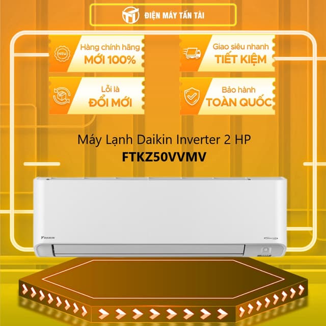 FTKZ50VVMV - Máy lạnh Daikin Inverter 2 HP FTKZ50VVMV - GIAO TOÀN QUỐC - Ảnh 12