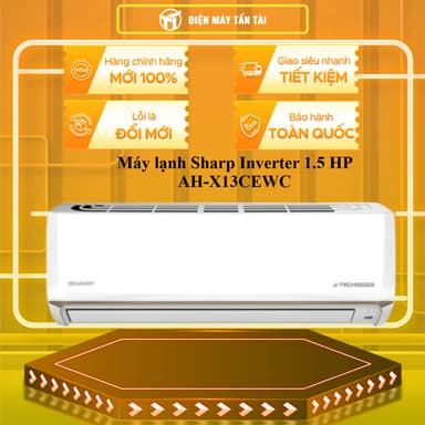 So sánh giá AH-X13CEWC - Máy lạnh Sharp Inverter 1.5 HP AH-X13CEWC - HÀNG CHÍNH HÃNG -  GIAO TOÀN QUỐC rẻ nhất?