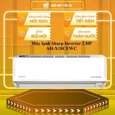 So sánh giá AH-X18CEWC - Máy lạnh Sharp Inverter 2 HP AH-X18CEWC - BẢO HÀNH CHÍNH HÃNG - GIAO TOÀN QUỐC rẻ nhất?