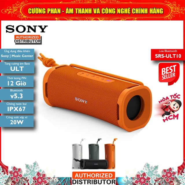 Loa Bluetooth Sony SRS-ULT10 / ULT FIELD 1. Bảo Hành Điện Tử 12 Tháng Tại Tất Cả TTBH Sony Toàn Quốc - Ảnh 9
