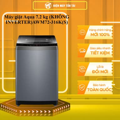 So sánh giá AWM72-316K(S) - Máy giặt cửa trên Aqua 7.2 kg AWM72-316K(S) - GIAO TOÀN QUỐC rẻ nhất?