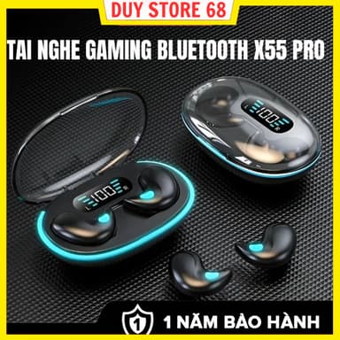 So sánh giá Tai Nghe Ngủ Bluetooth X55, Tai Nghe Không Dây X55 Pro Mẫu Mới Mỏng Nhẹ Nằm Ngủ, Micro Tích Hợp Tặng bao tay rẻ nhất?