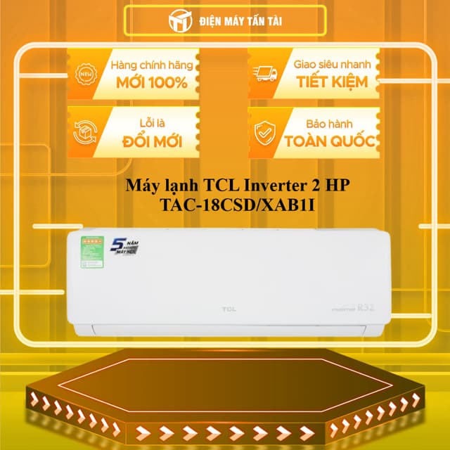 TEP-18CSD/F1I - Máy lạnh TCL Inverter 2 HP TAC-18CSD/XAB1I / TEP-18CSD/F1I - TOÀN QUỐC - Ảnh 10