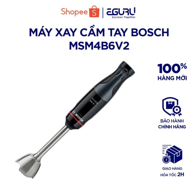 Máy xay cầm tay Bosch MSM4B6V2 - Hàng Chính Hãng _ Bảo Hành 24 Tháng - Ảnh 10