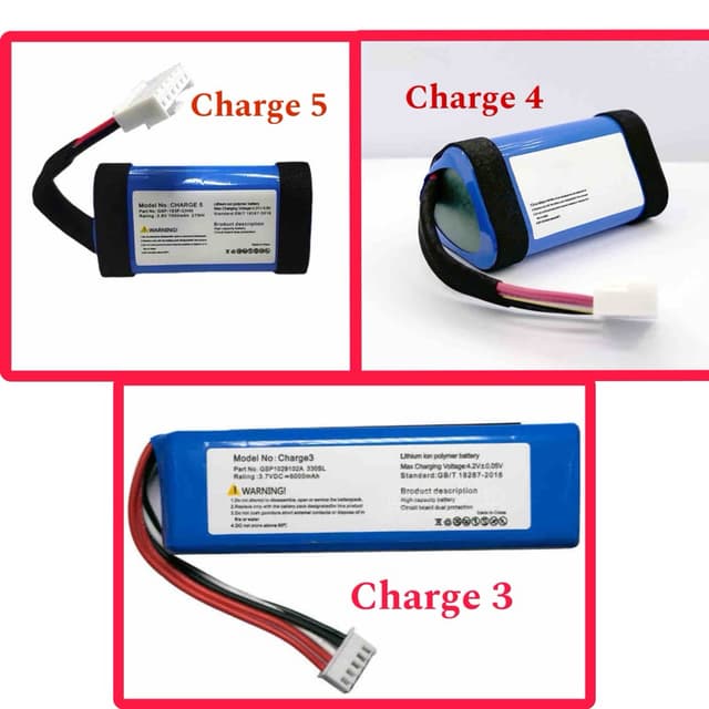 Pin loa bluetooth JBL charge 2/3/4/5 chính hãng - Ảnh 10