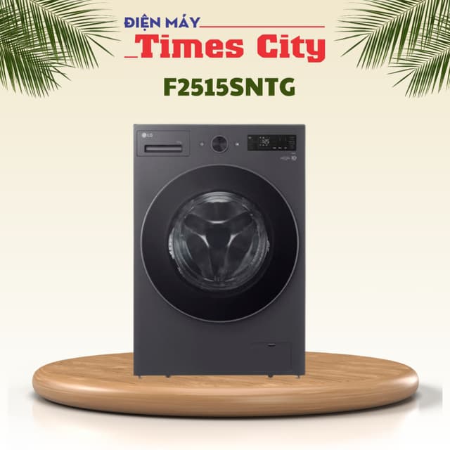 Máy giặt LG AI DD Inverter 15 kg F2515SNTG - Ảnh 1