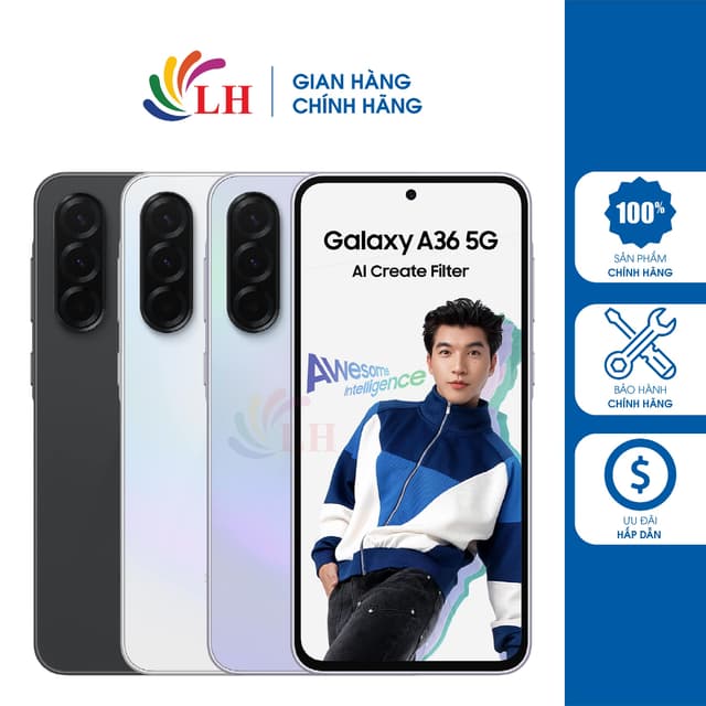 Điện thoại Samsung Galaxy A36 5G (8GB/128GB) - Hàng chính hãng - Ảnh 3