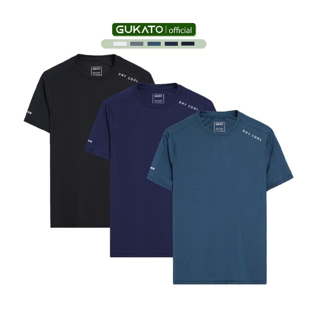 [COMBO 3]Áo thể thao nam vải thun lạnh thông hơi lỗ nhỏ,chất coolmax mát lạnh thoáng khí, co giãn 4 chiều DR - ATT03 - Ảnh 12