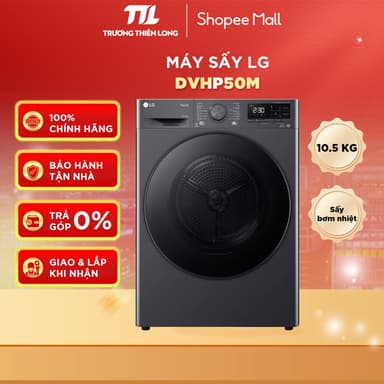 So sánh giá DVHP50M - Máy Sấy Bơm Nhiệt LG Inverter 10.5 Kg DVHP50M [TOÀN QUỐC] rẻ nhất?