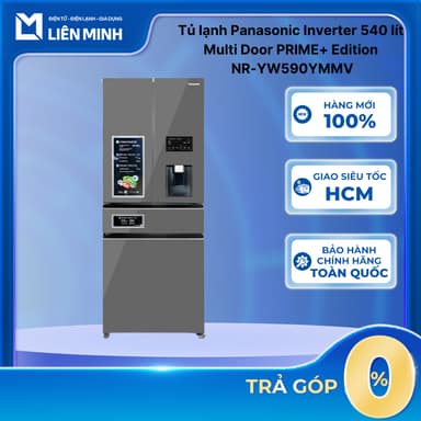 So sánh giá NR-YW590YMMV - Tủ Lạnh Panasonic Inverter 540 Lít Multi Door PRIME+ Edition NR-YW590YMMV rẻ nhất?