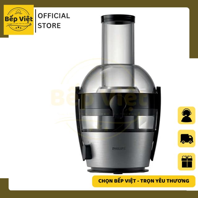 Máy Ép Trái Cây Philips HR1863, Hàng phân phối chính hãng - Ảnh 7