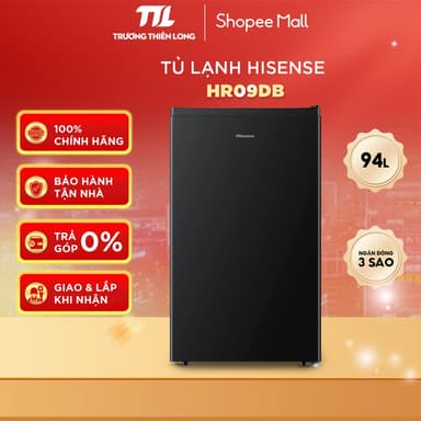 So sánh giá HR09DB - Tủ Lạnh Hisense 94 Lít [FREESHIP HCM] rẻ nhất?