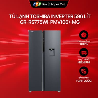 So sánh giá [Chỉ GH tận nơi] Tủ lạnh Toshiba Inverter Side By Side 596 lít GR-RS775WI-PMV(06)-MG rẻ nhất?