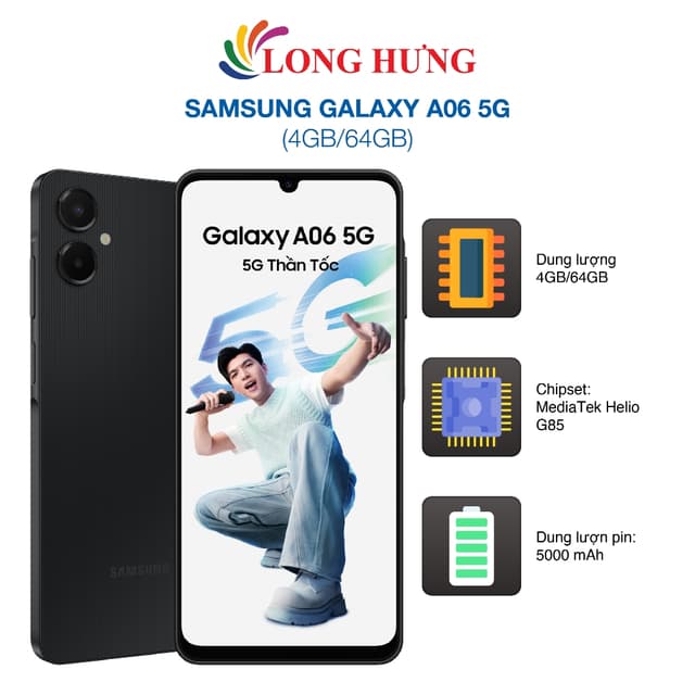 Điện thoại Samsung Galaxy A06 5G (4GB/64GB) - Hàng chính hãng - Ảnh 6