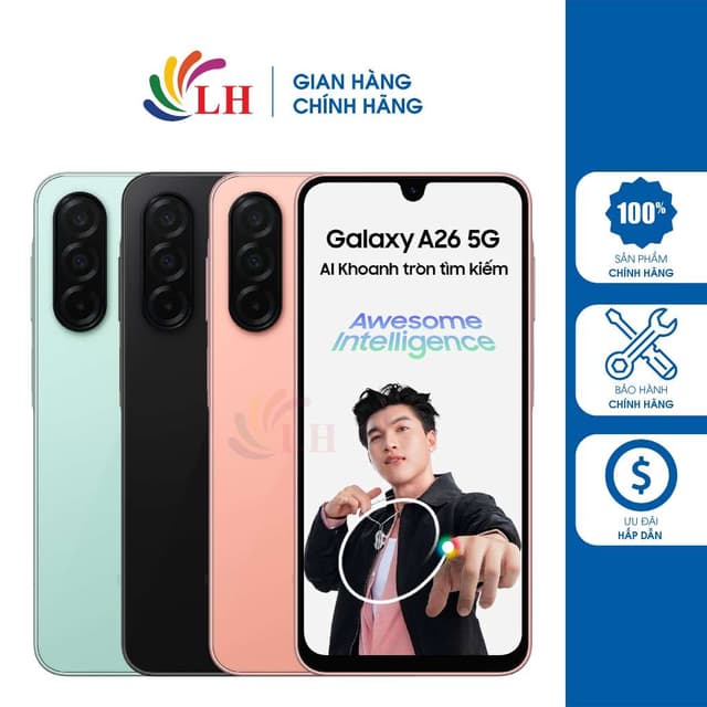 Điện thoại Samsung Galaxy A26 5G (8GB/128GB) - Hàng chính hãng - Ảnh 8