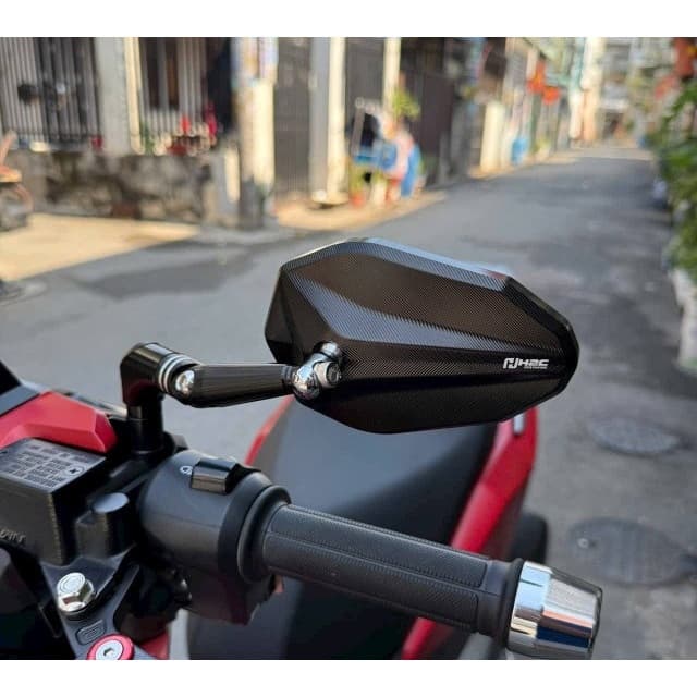 [Kính H2C V2 Chính Hãng] Gương chiếu hậu cao cấp, kính xe máy H2C V2, V5 Full nhôm CNC- tất cả xe - Ảnh 1