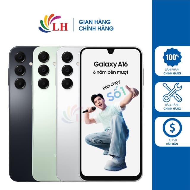 Điện thoại Samsung Galaxy A16 LTE (4GB/128GB) - Hàng chính hãng - Ảnh 3