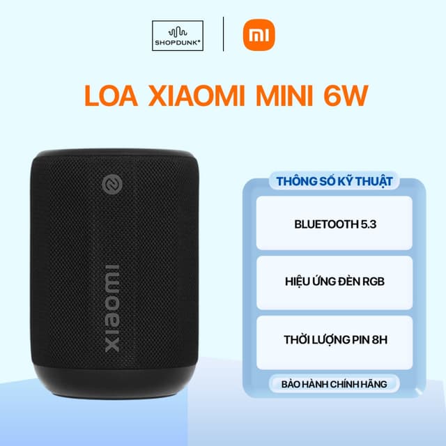 Loa Xiaomi Bluetooth Speaker Mini 6W Chính Hãng - Ảnh 12