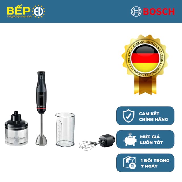 Máy Xay Cầm Tay Bosch MSM4B624 Hàng Chính Hãng - Ảnh 4