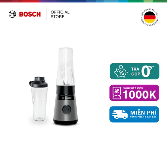 Máy xay sinh tố Bosch VitaPower MMB2111S - Series 2 (450W, màu bạc) - Ảnh 7