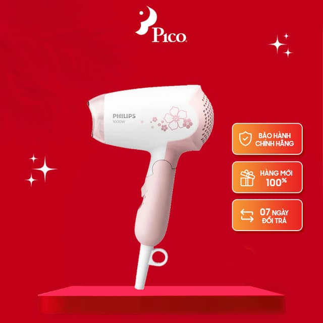 Máy sấy tóc PHILIPS HP8108/00, cs 1000W, 2 tốc độ - Ảnh 9